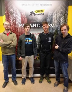 Warm up in Crime Runners